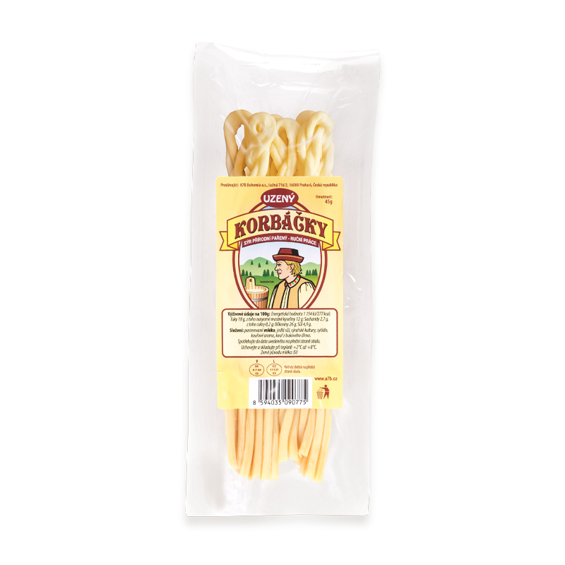 obrázek Korbáčky uzený sýr 45&nbsp;g